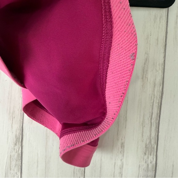 Nike Pink Racerback Sports Bra Large - Picture 4 of 5